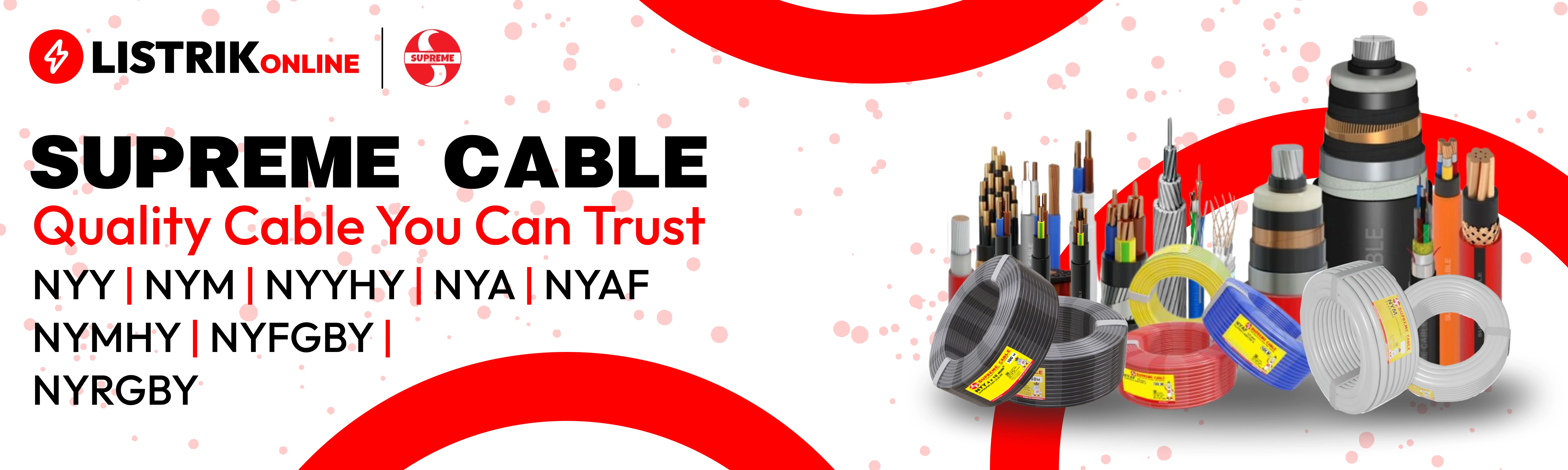 Supreme Cable Banner